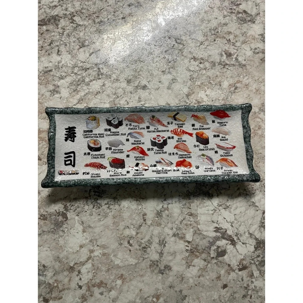 Sushi At Home Kit‎ with Japanese Menu Plate